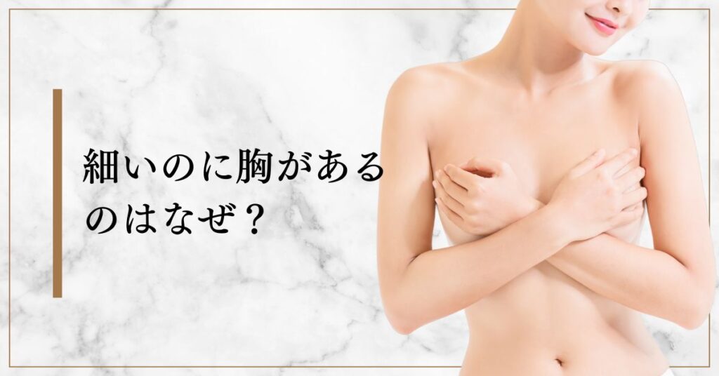 細いのに胸がある なぜ