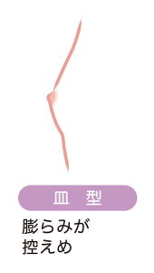 おっぱいの形