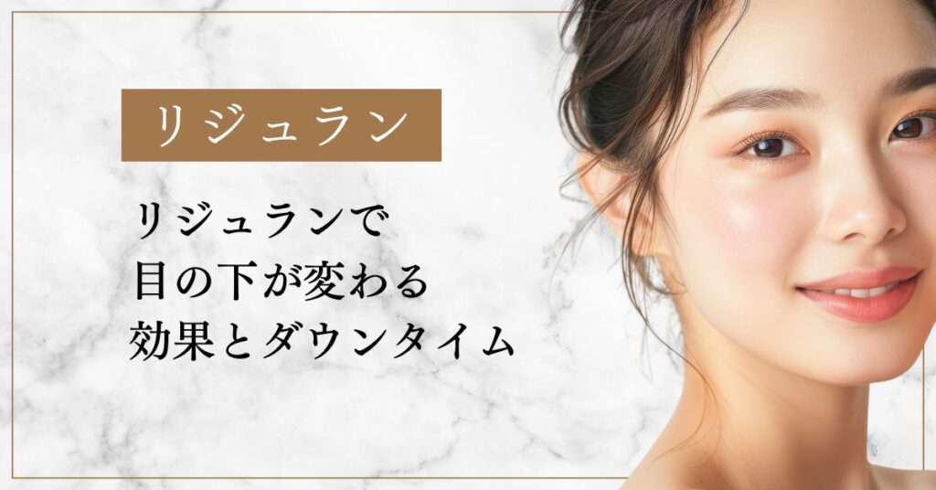 リジュラン 目の下 効果