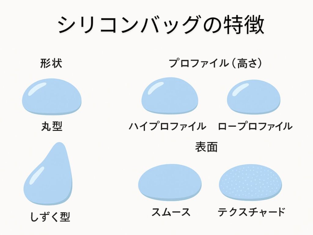 豊胸シリコンバッグの特徴