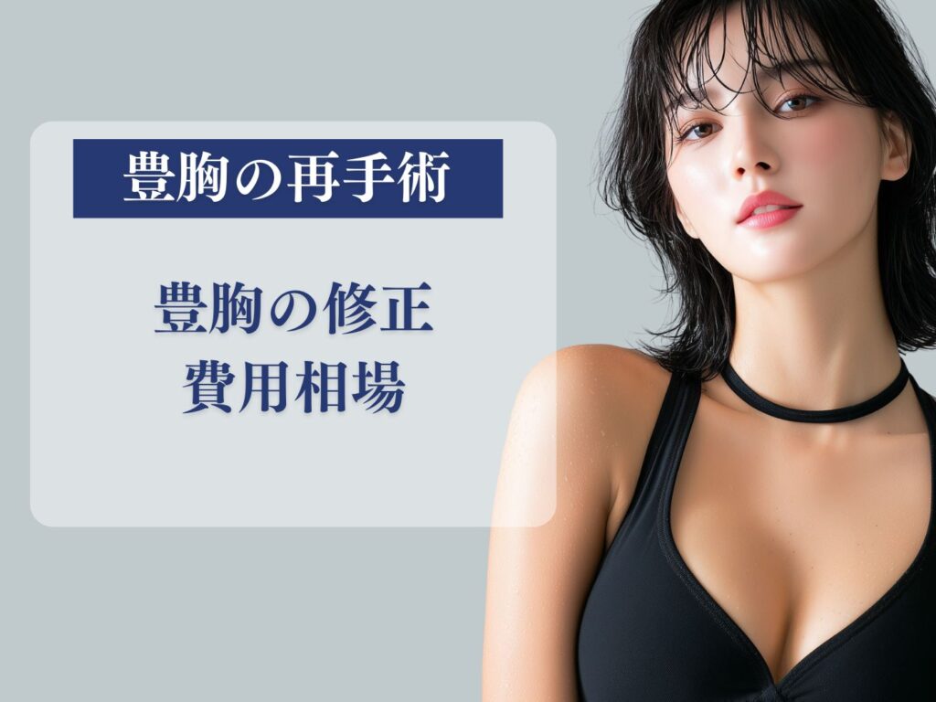 豊胸の修正費用相場と知らないと損する料金の決まり方