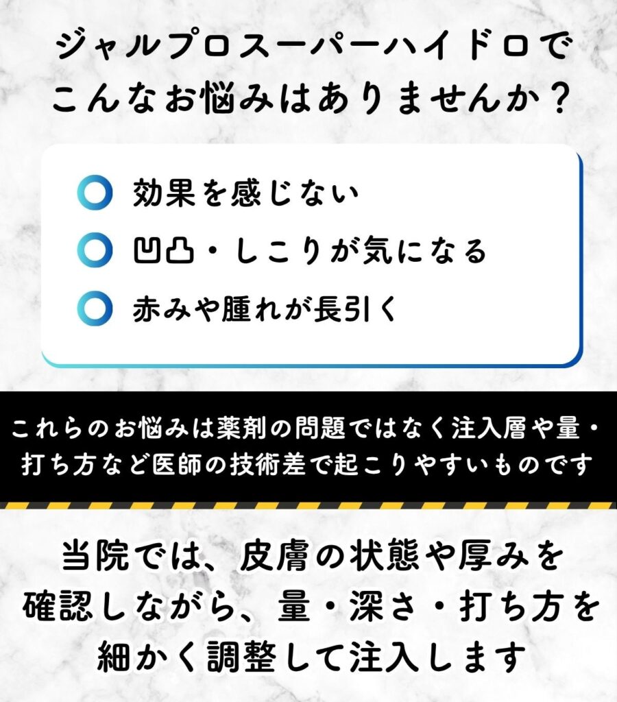 ジャルプロスーパーハイドロ　失敗