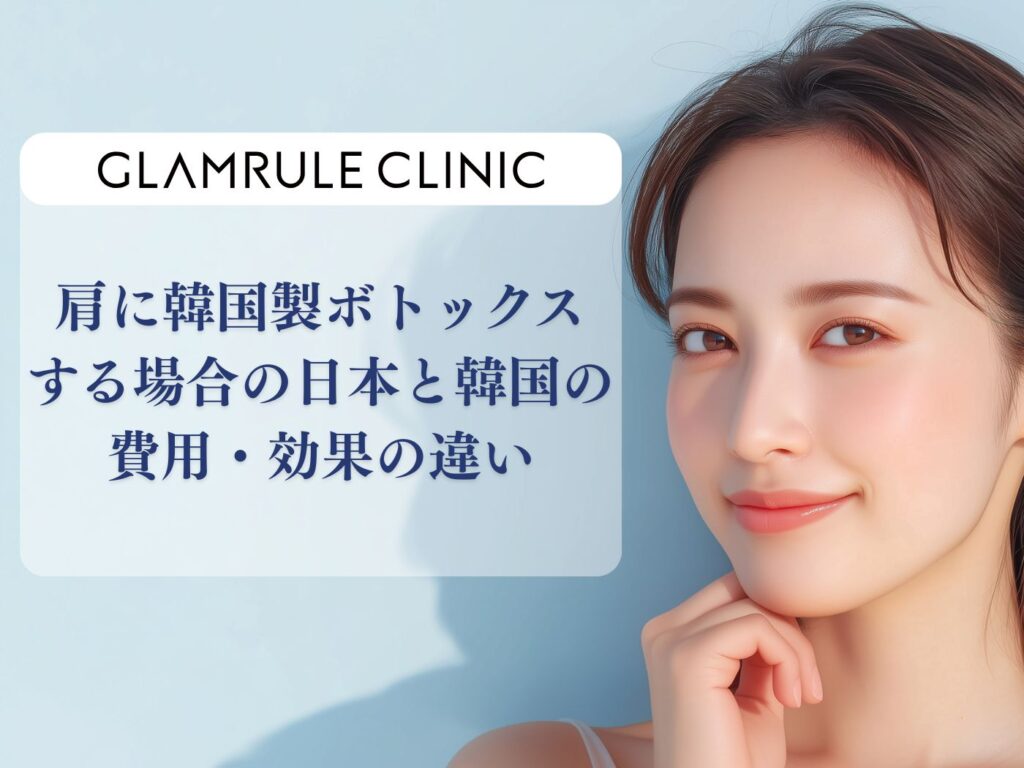 韓国 ボトックス 肩