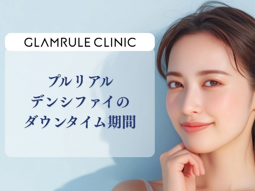 プルリアル デンシファイ ダウンタイム