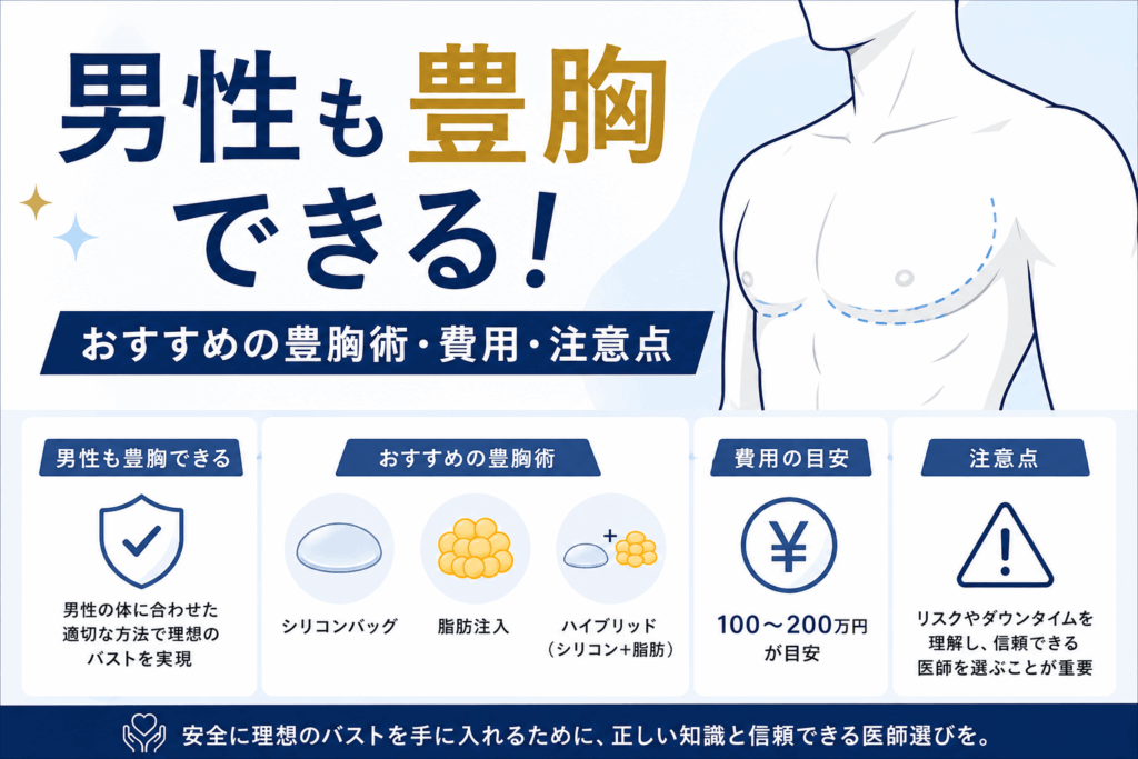 男性 豊胸