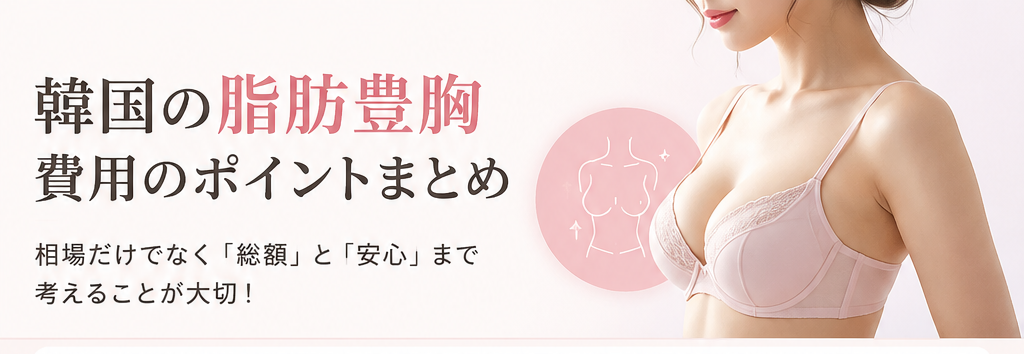 韓国 脂肪豊胸 相場1