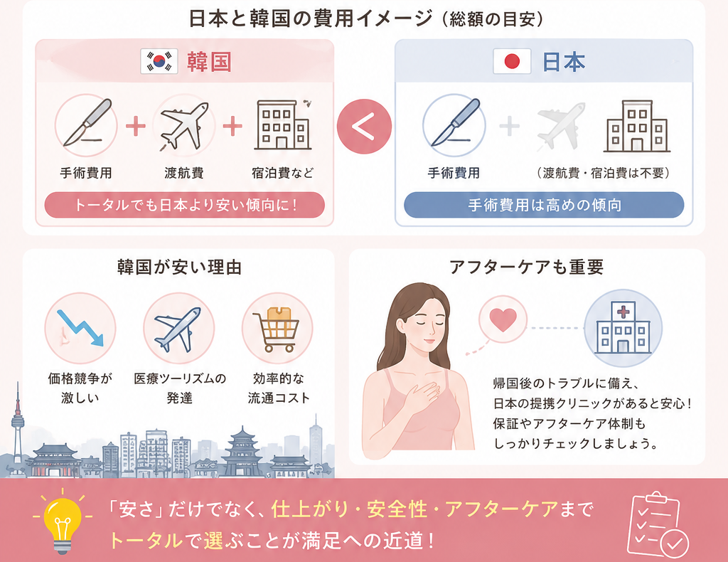 韓国 脂肪豊胸 相場3